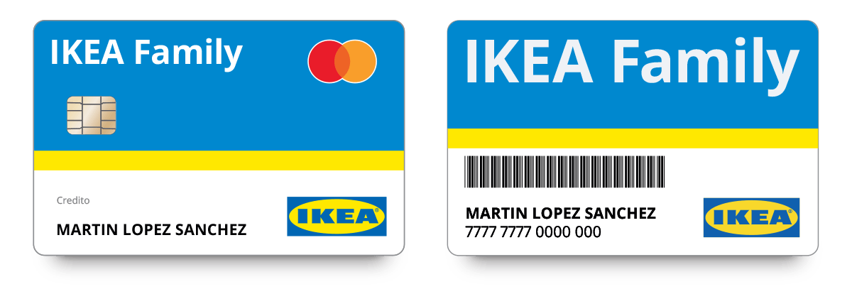 Tarjeta IKEA Family