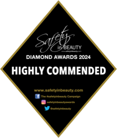 Highly Commended award for Best Non Surgical Results at Safety in Beauty Diamond Awards 2024