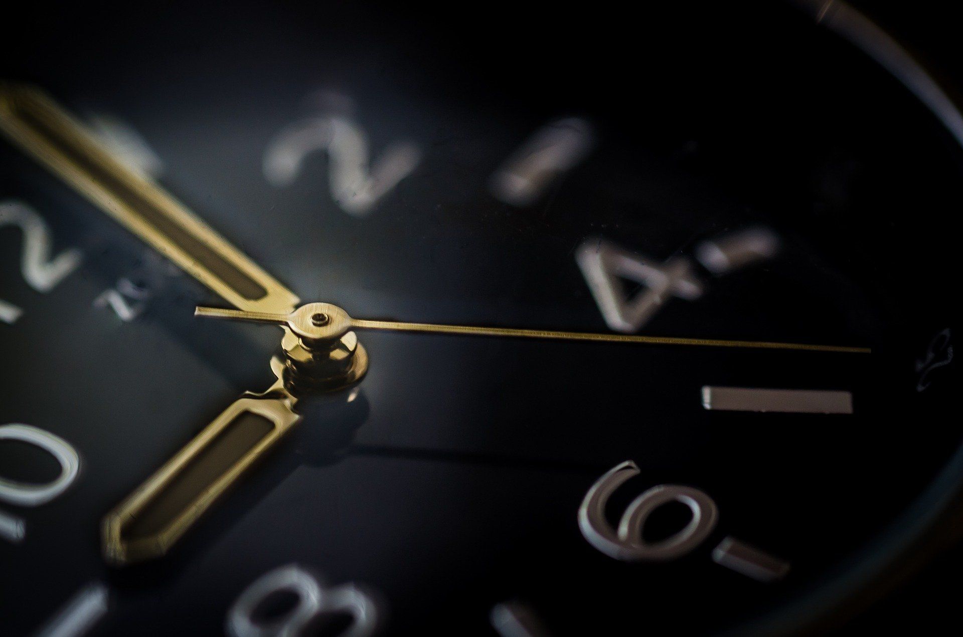 Zifferblatt einer Uhr