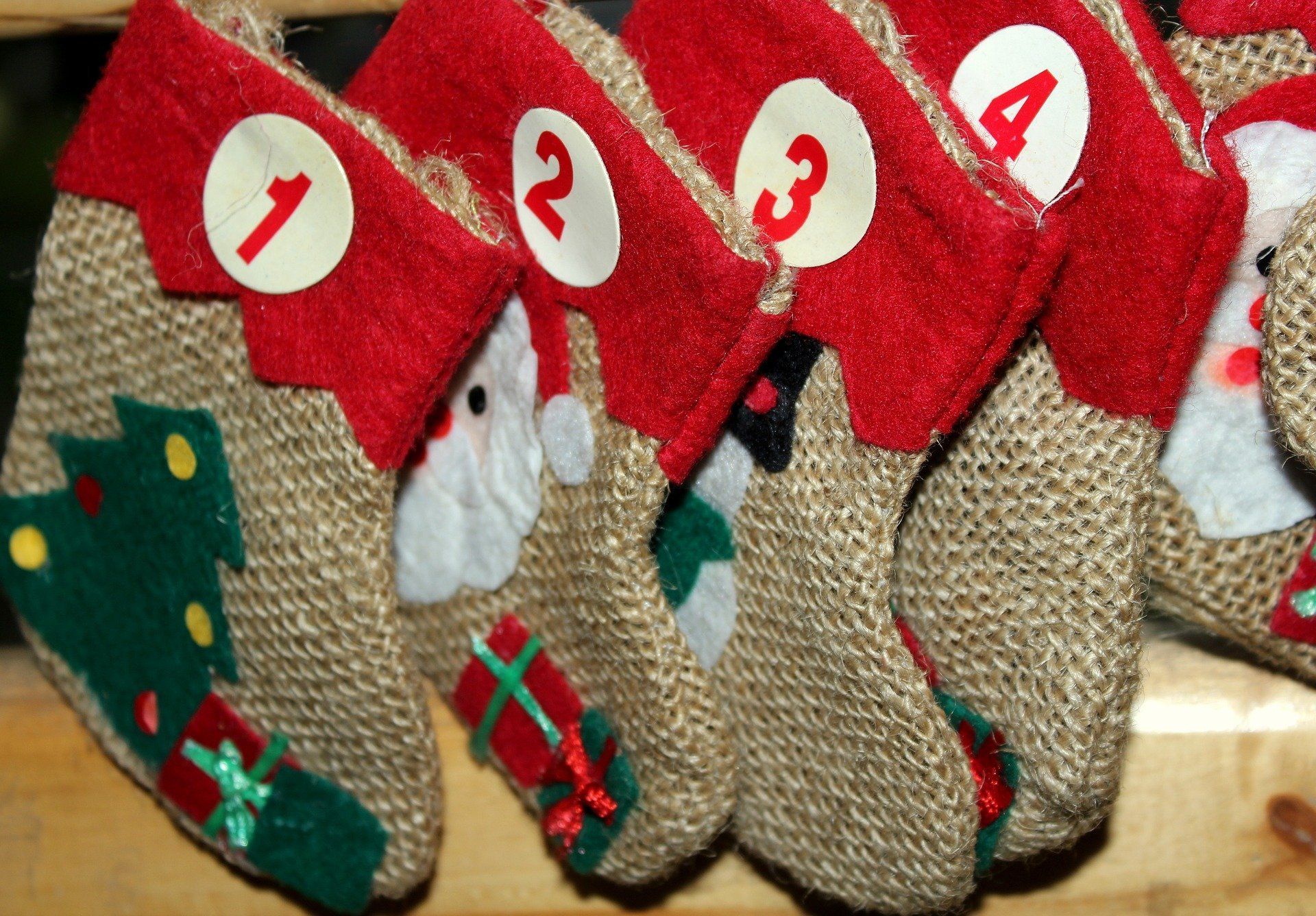 Adventskalender-Säckchen