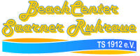 BeachCenter Saarner Ruhraue - Logo Beachvolleyball, Mülheim, Saarn, Volleyball, Beachplatz, Sand
