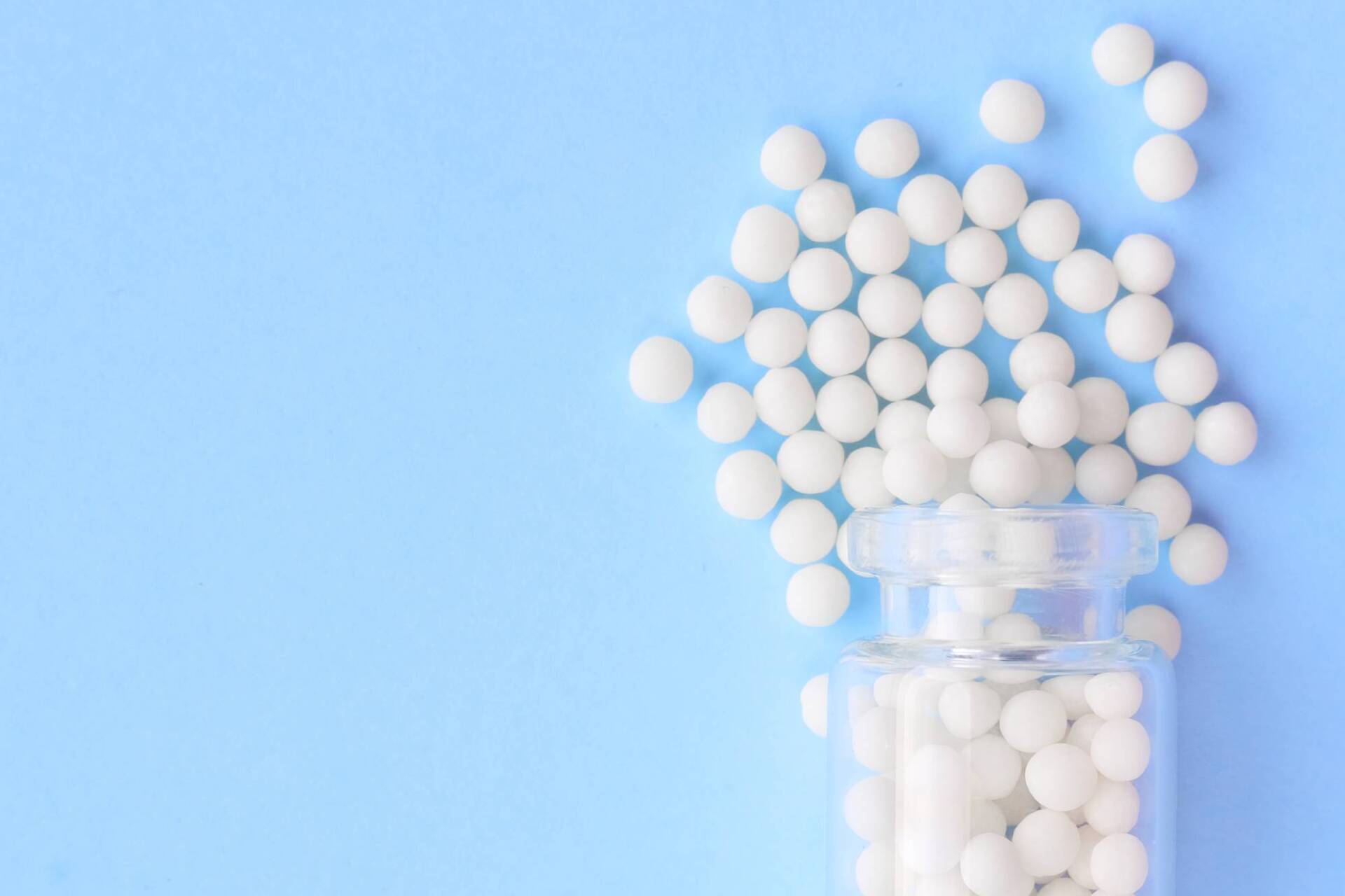 homöopathische Pillen