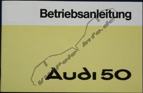 Betriebsanleitung Audi 50