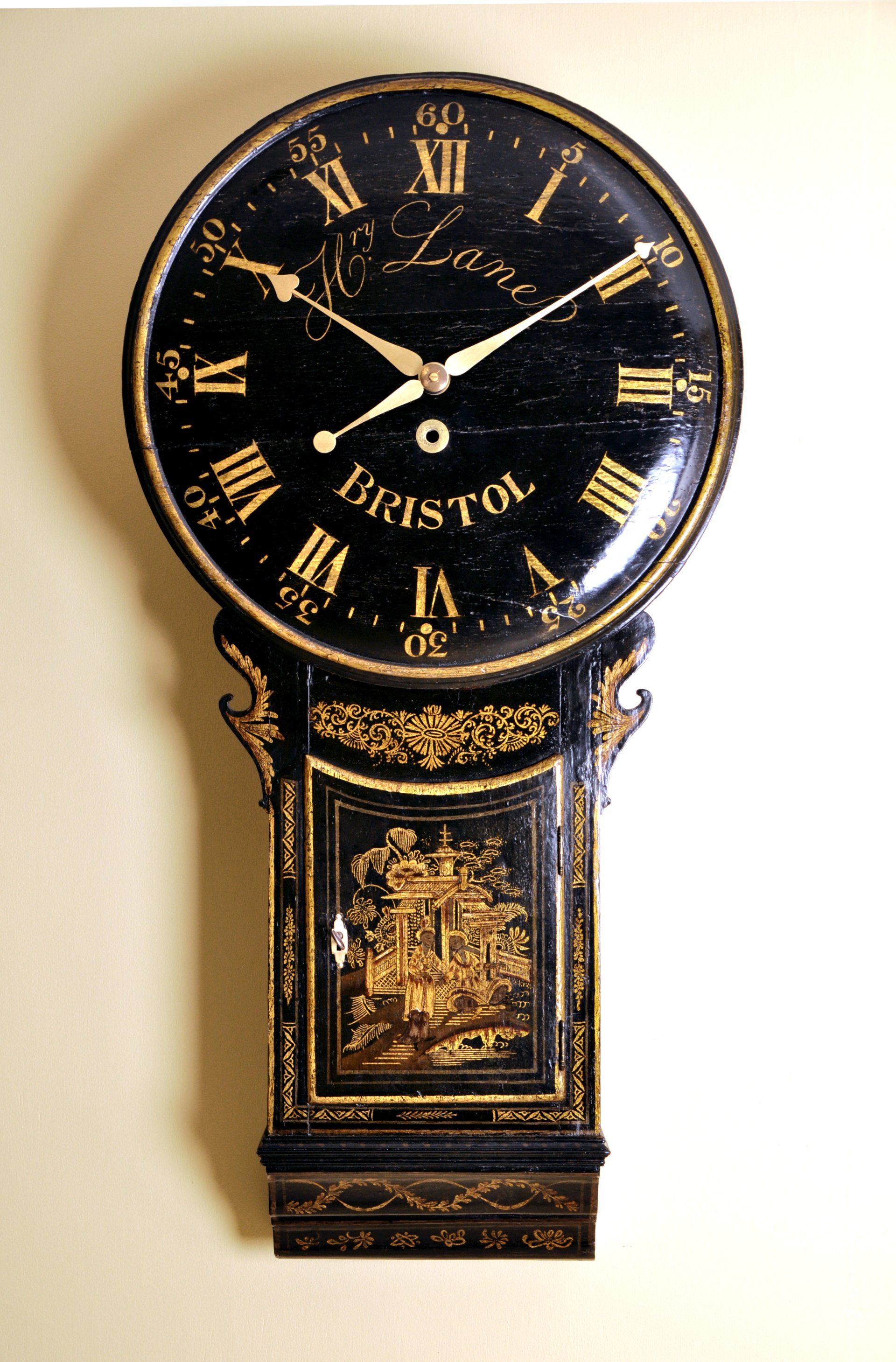TAVERNICUS TAVERN CLOCK BY HENRY LANE BRISTOL