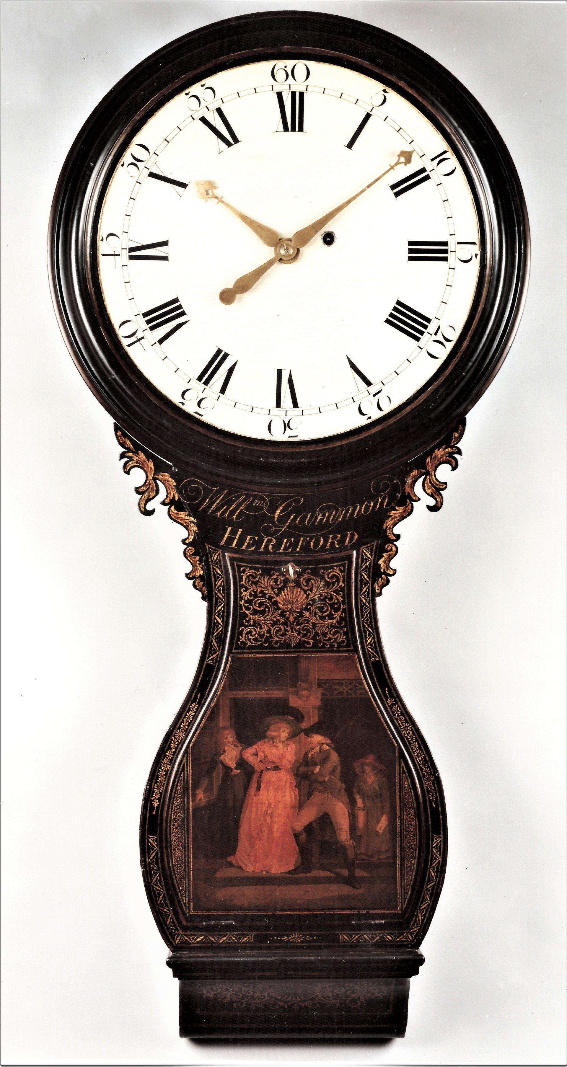 TAVERNICUS TAVERN CLOCK BY WILLIAM GAMMON HEREFORD BANJO TYPE