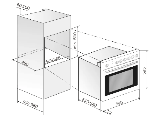 Instalación electrodomésticos