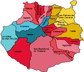 mapa las palmas