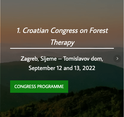 1. Croatian Congress on Forest Therapy, Zagreb