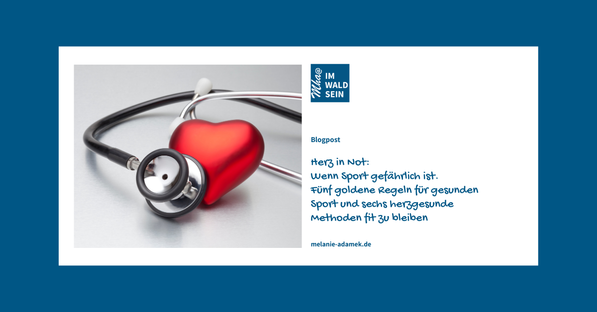 Herz in Not: Wenn Sport gefährlich ist Herz in Not: Wenn Sport gefährlich ist.
Fünf goldene Regeln für gesunden Sport und sechs herzgesunde Methoden fit zu bleiben