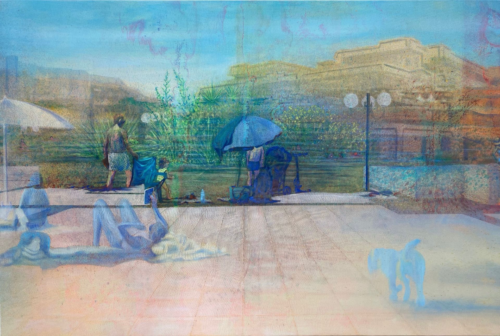 Lucas Ribeyron (1988) Mirage ou le parvis, 2025