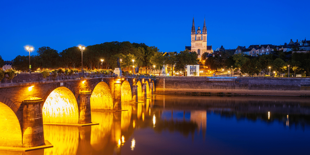 Photo de la ville d'Angers où AFDE réalise des Bilans de Compétences.
