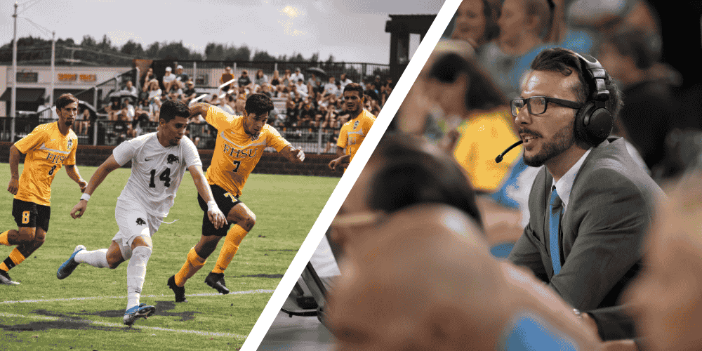 ancien footballeur de haut niveau qui s'est reconvertie en commentateur sportif.