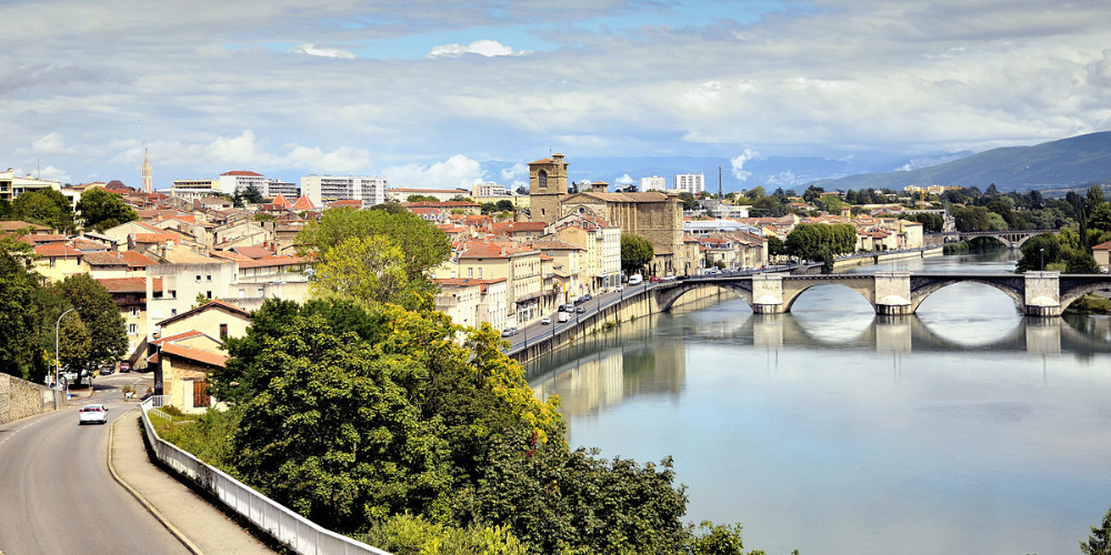 Photo de la ville de Romans-sur-Isère où AFDE réalise des Bilans de Compétences.