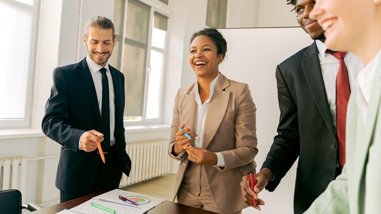 photo de formateurs en qualité de vie au travail.