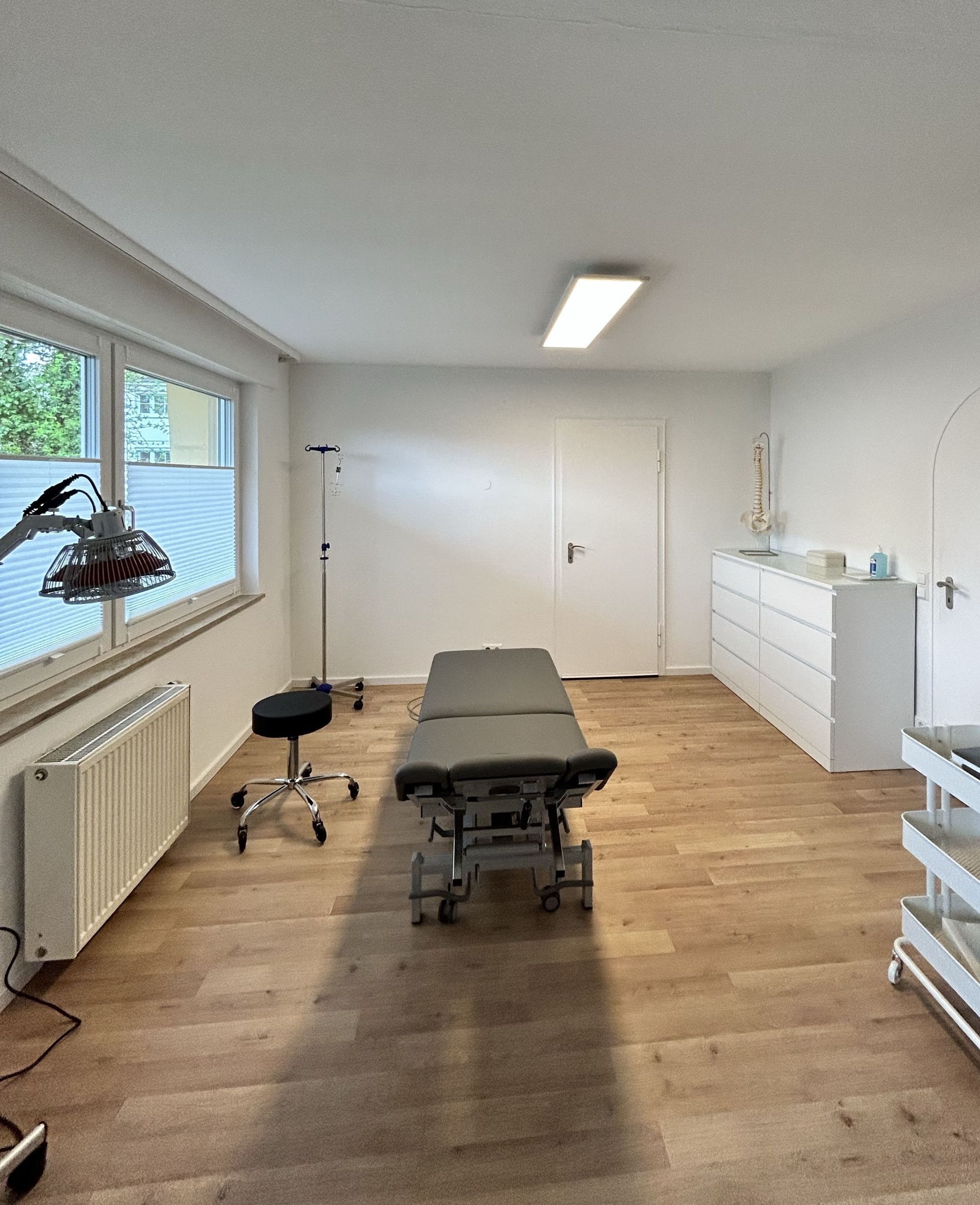 Behandlungsraum Praxis Heilpraktikerin Melis Achatz