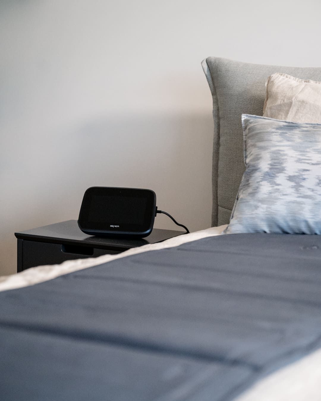 Einfach im Alltag anzuwenden Bemer Matte im Bett