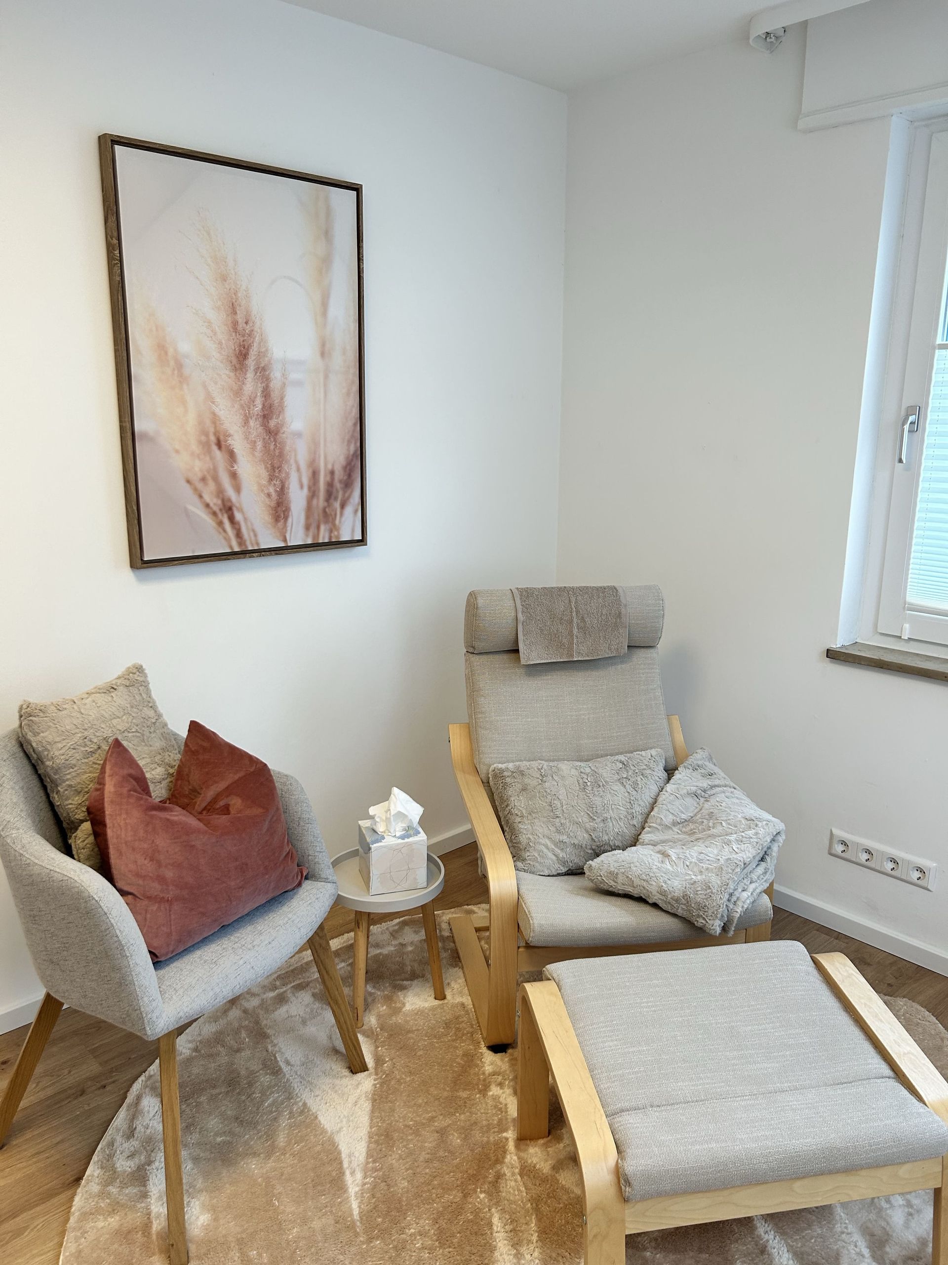 Hypnoseraum Praxis Heilpraktikerin Melis Achatz