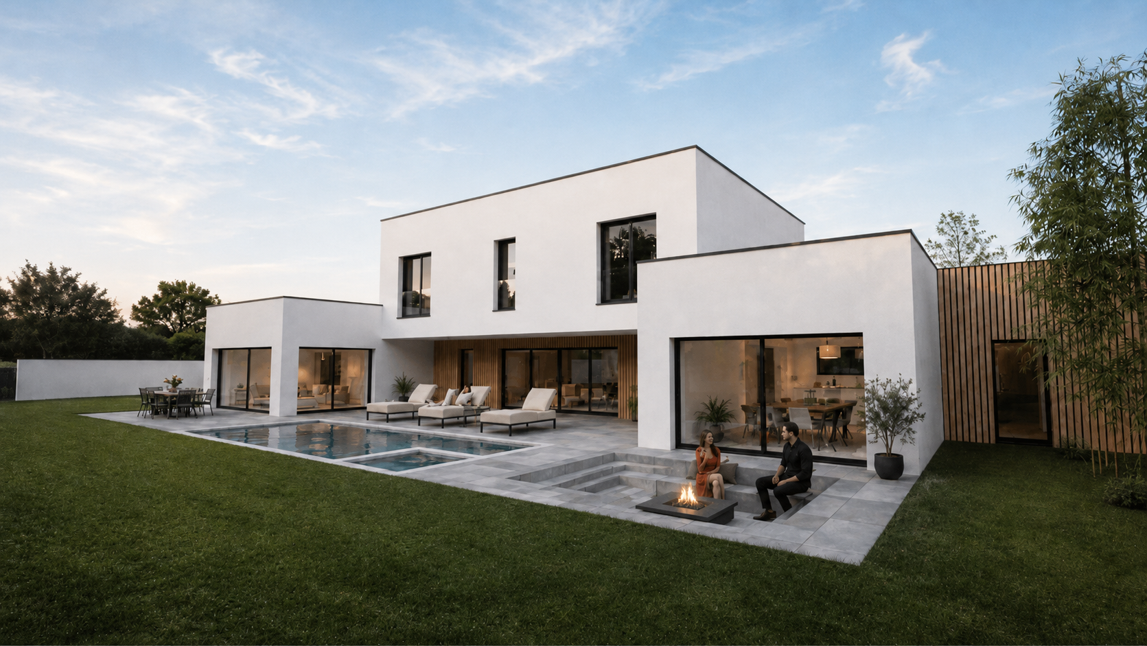 Construction d'une maison à Saint-clair-de-la-tour, Isère 38