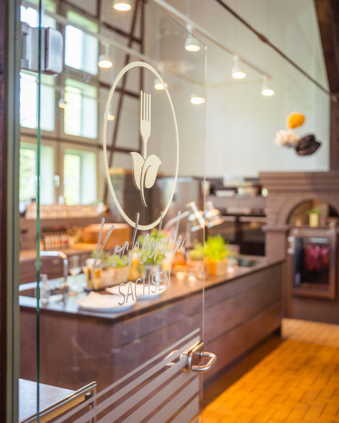 Foto von der Küche der Kochschule