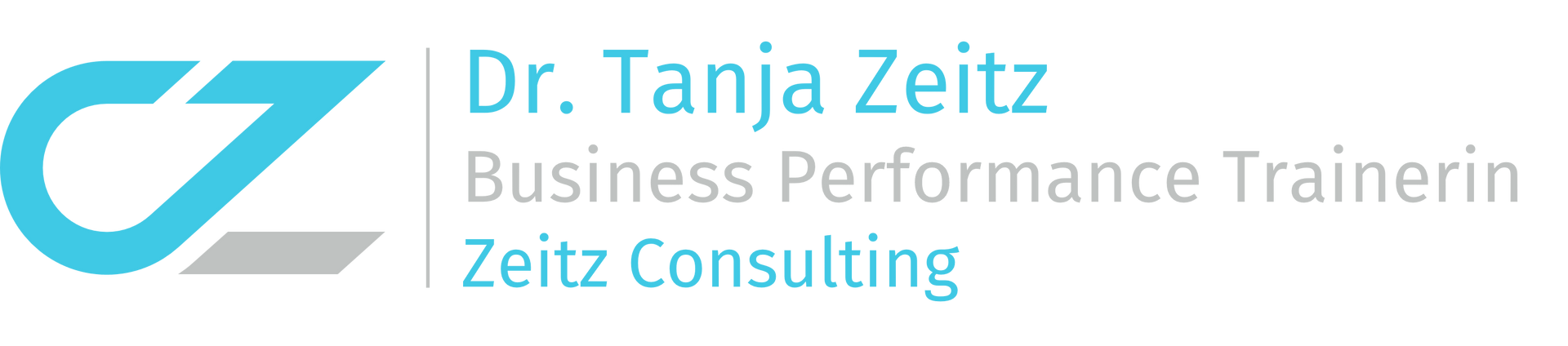 Logo Dr. Tanja Zeitz Zeitz Consulting Logo Zeitz Consulting CZ Präsentationsberatung Dr. Tanja Zeitz