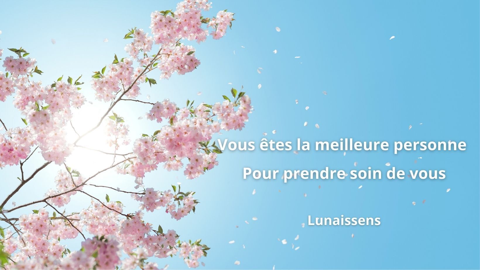 Prendre soin de soi, pour soi !!!