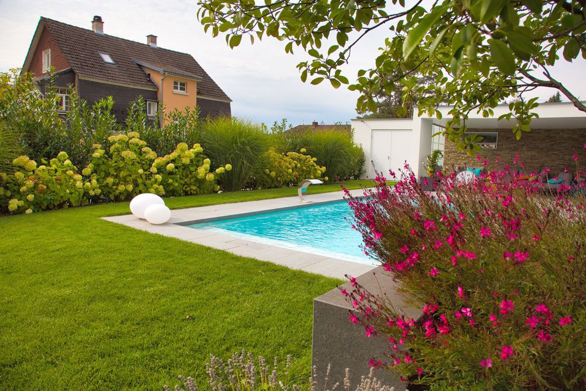 Pool im Garten