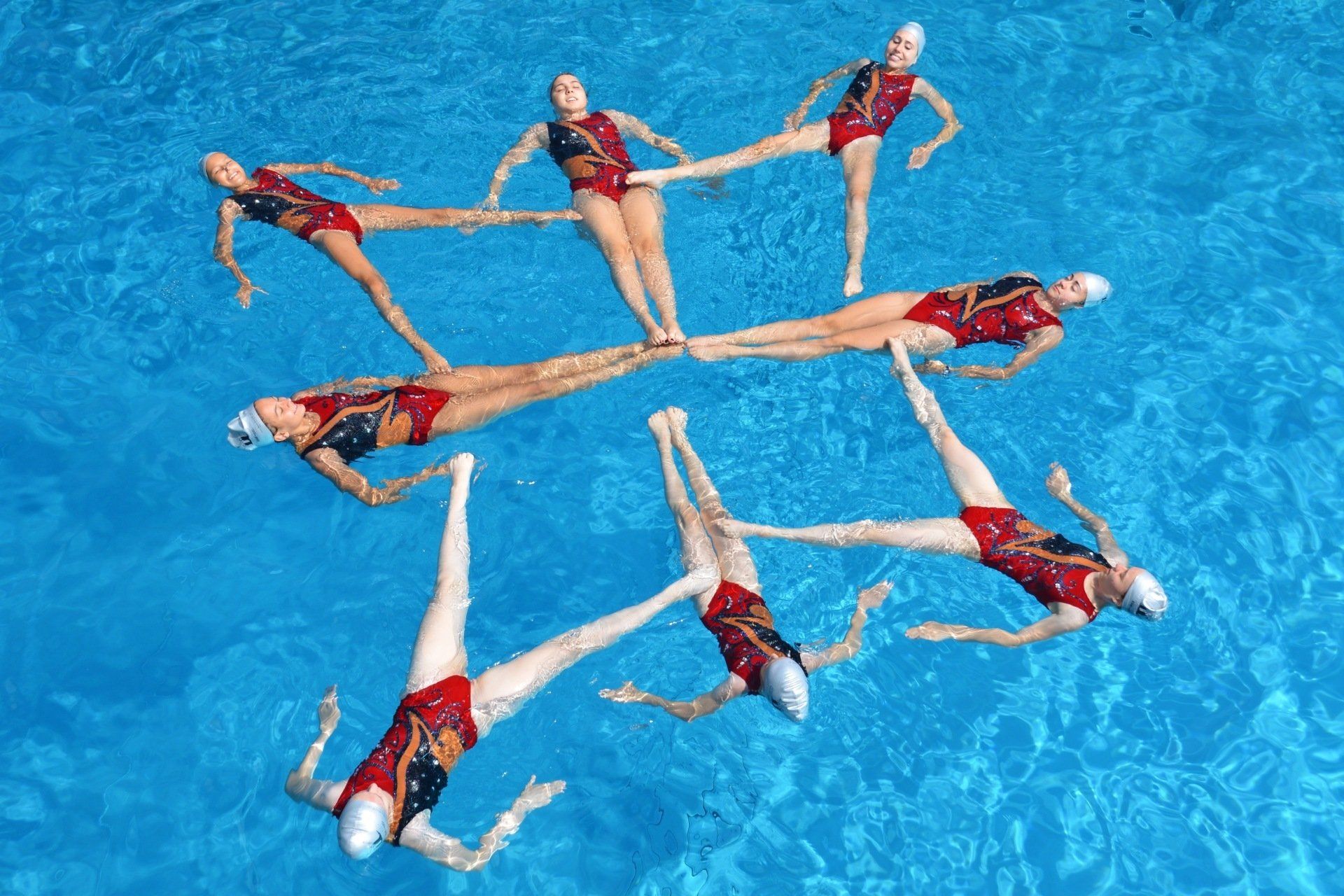 Synchronschwimmerinnen