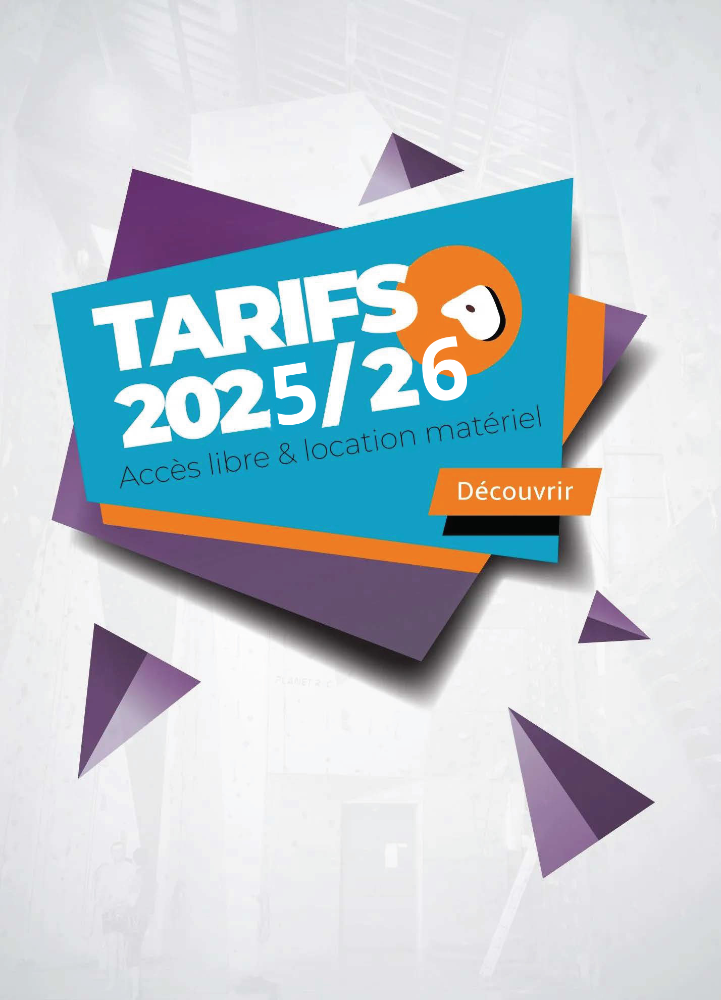Tarifs Touraine Escalade 2021-2022