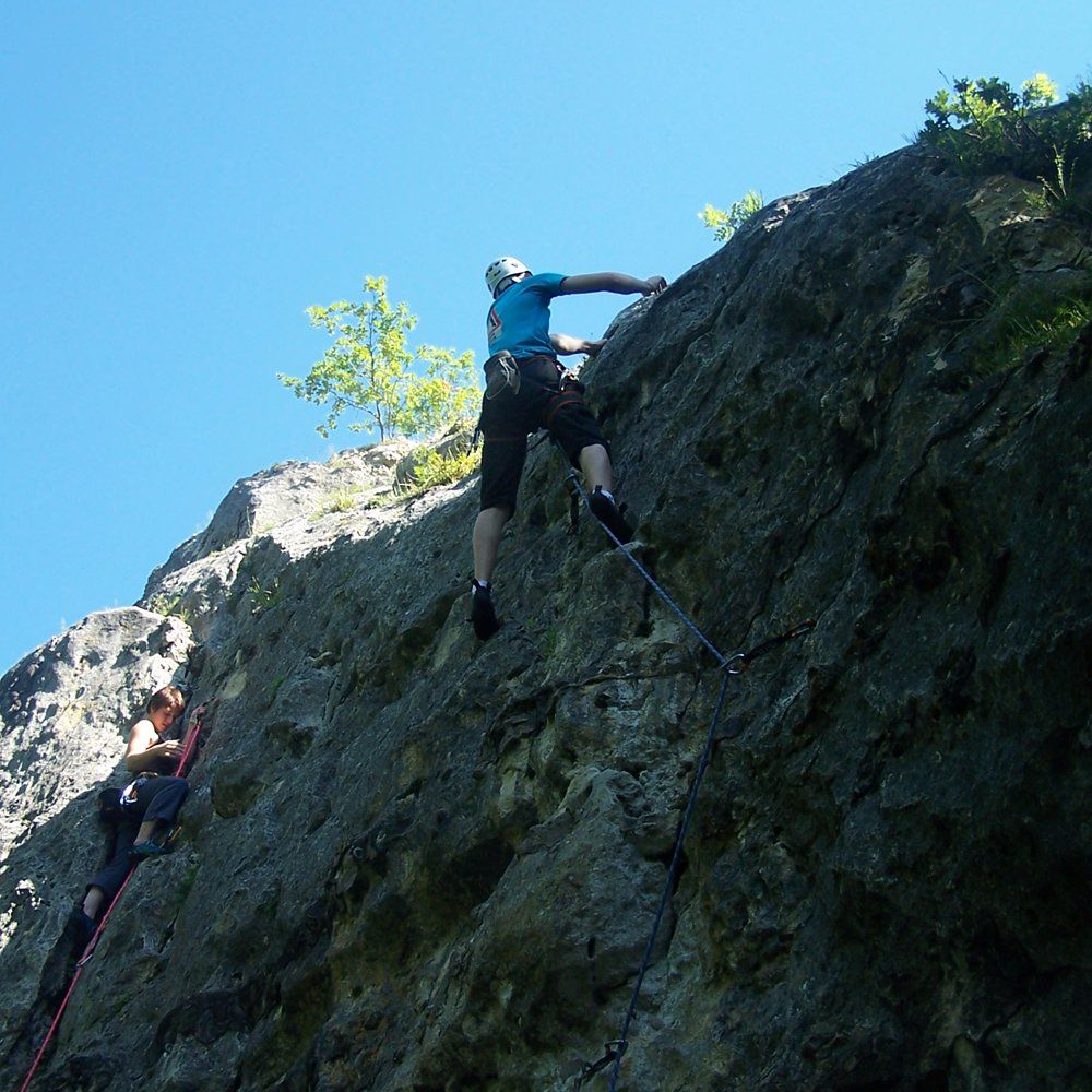 cours adultes sortie falaise
