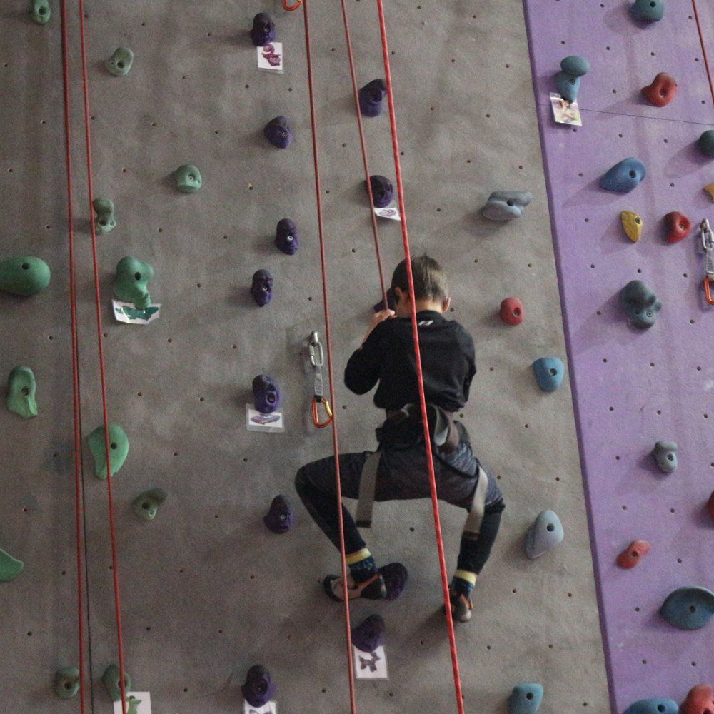 Anniversaire à Touraine Escalade - la descente