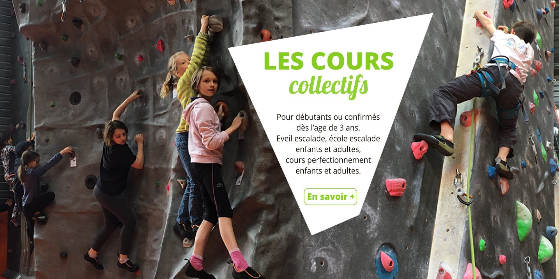 cours collectifs Touraine Escalade