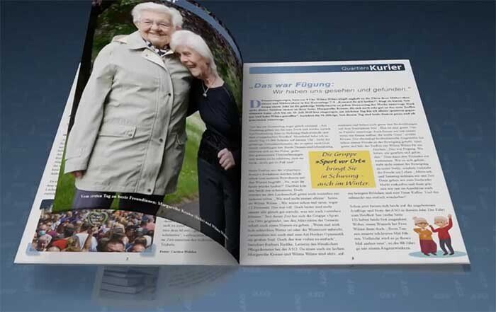 Werbemotiv für die Garantieverlängerung bei Kfz. Schutzengel zwinkert in den Rückspiegel