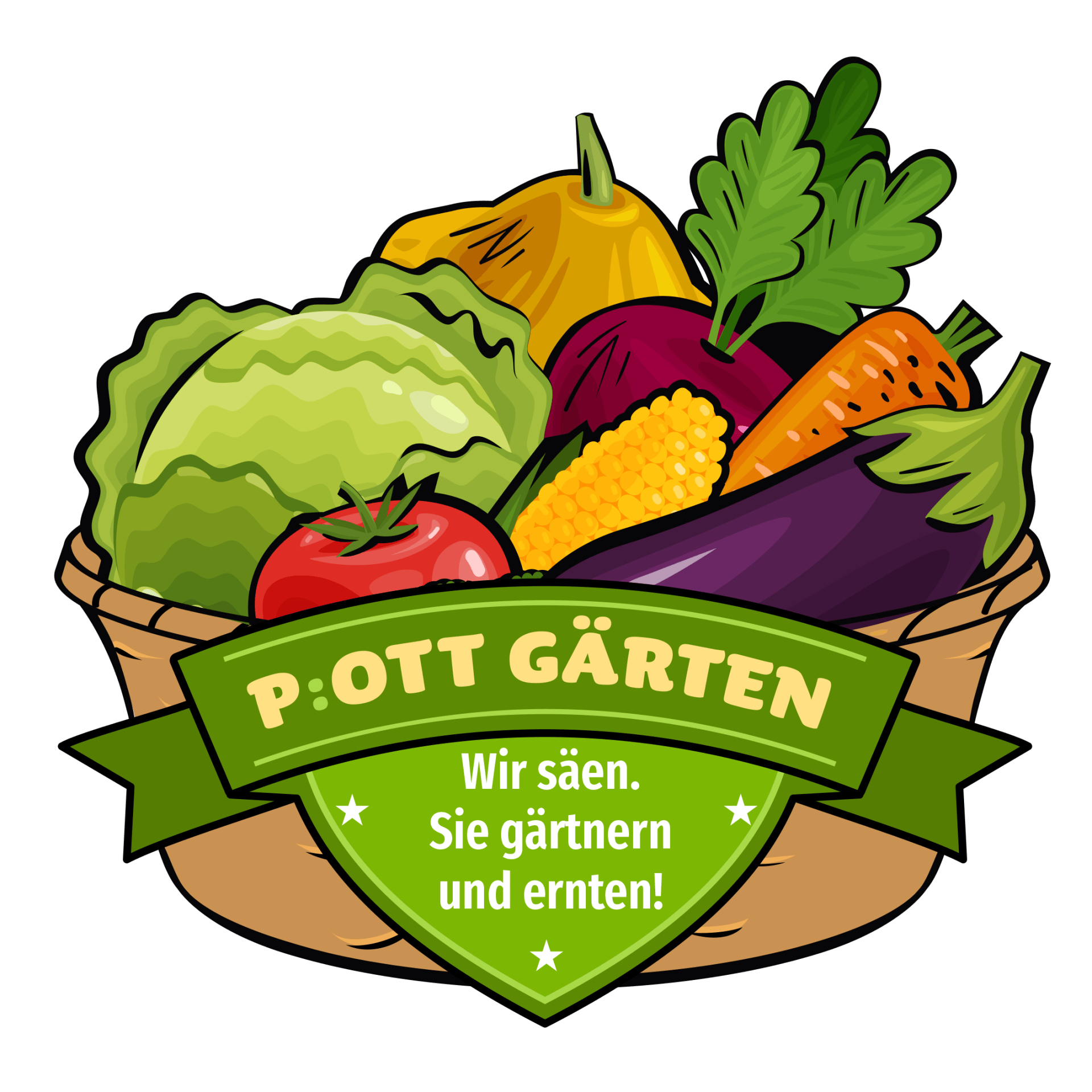 Logo der Selbsterntefelder POTT-Gärten