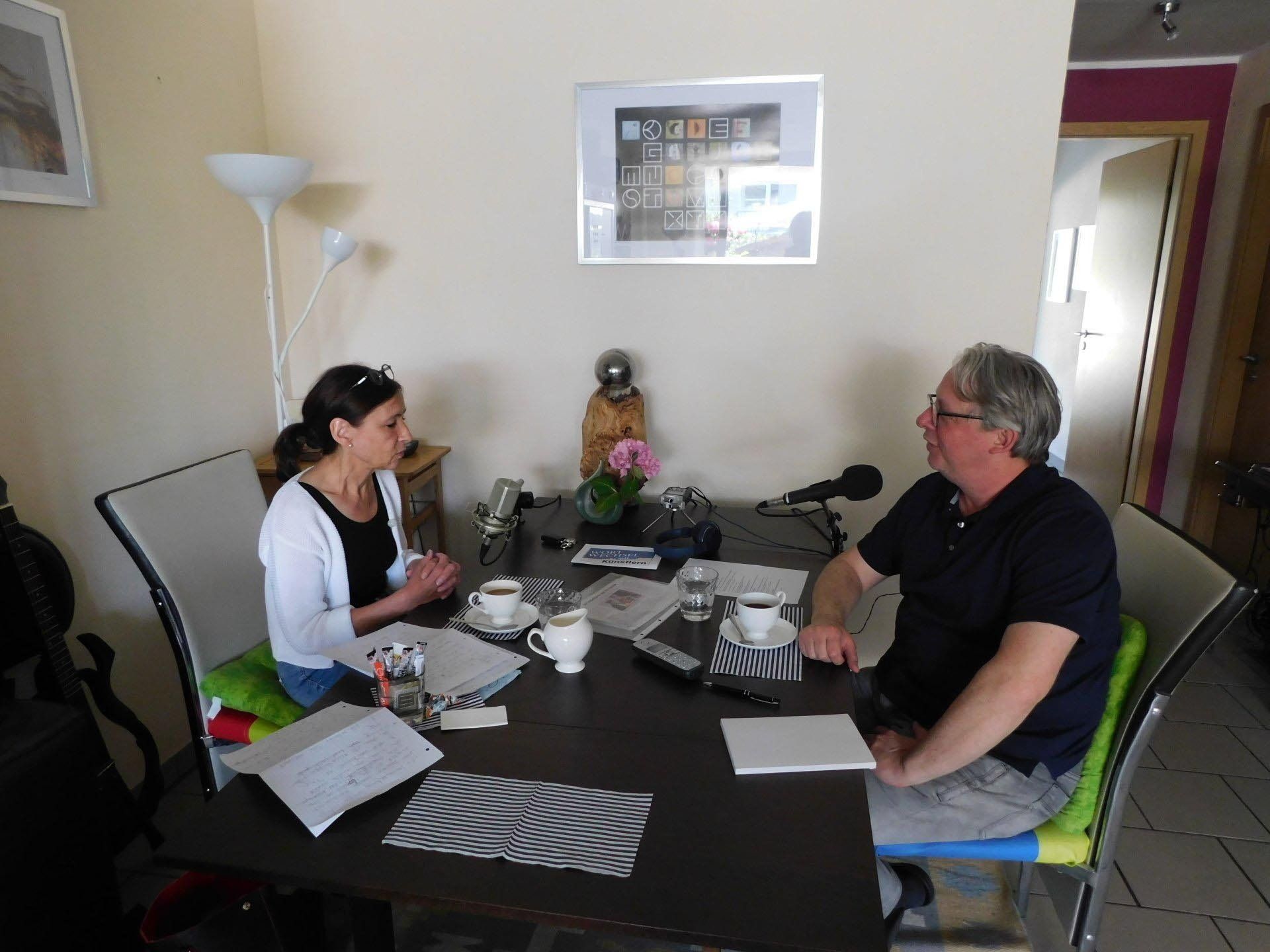 Podcast Wortwechsel mit Nicola Hackenberg