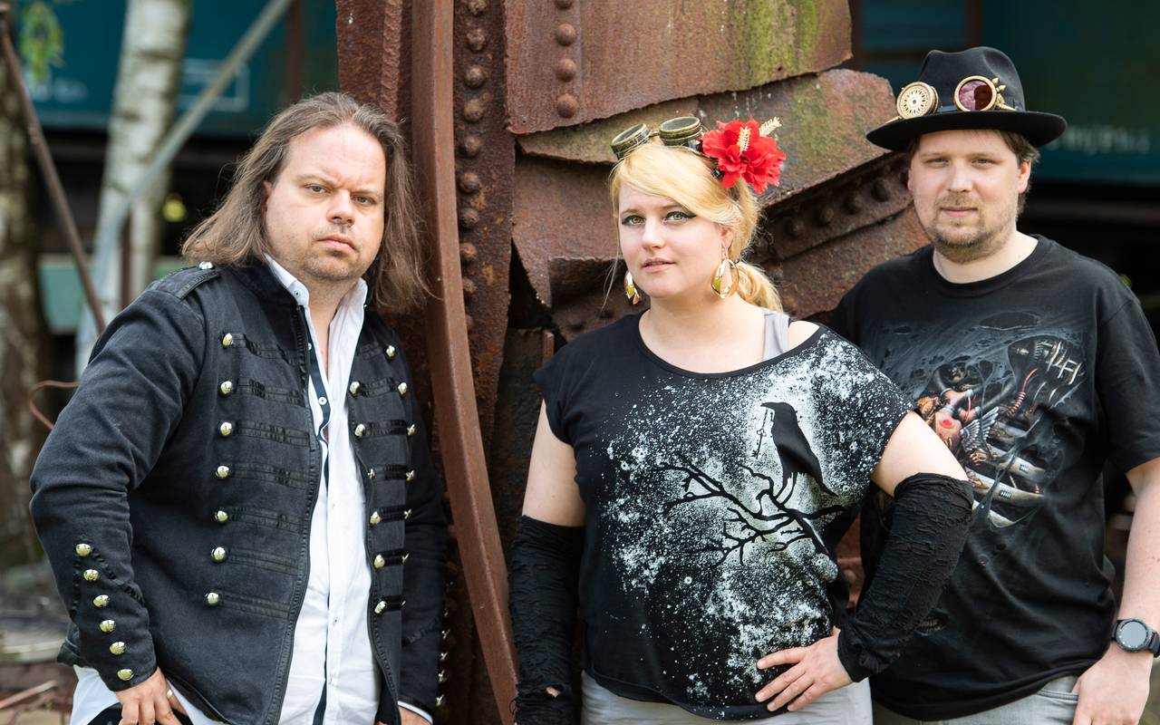 Zwei Punkrock Musiker