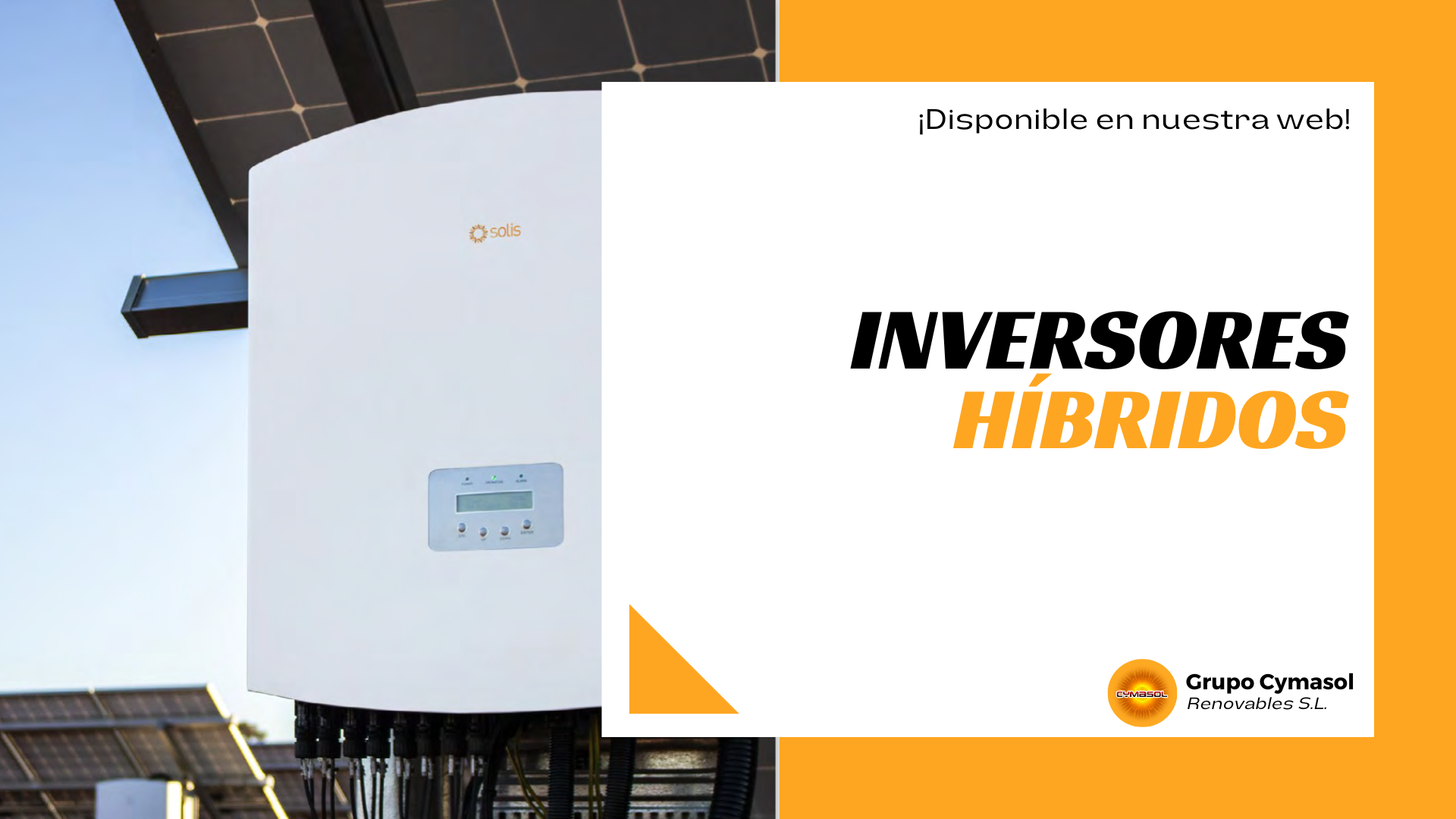 productos, energías renovables, fotovoltaica, térmica solar, distribuidor, Canarias, paneles solares, inversores solares, baterías solares, reguladores solares, tecnología solar