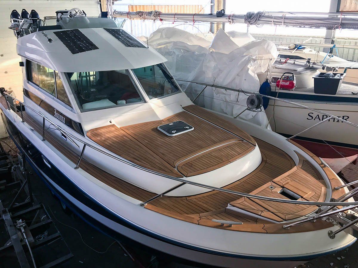 Antares 10.80 Teakdeck – Mobilerbootsbau