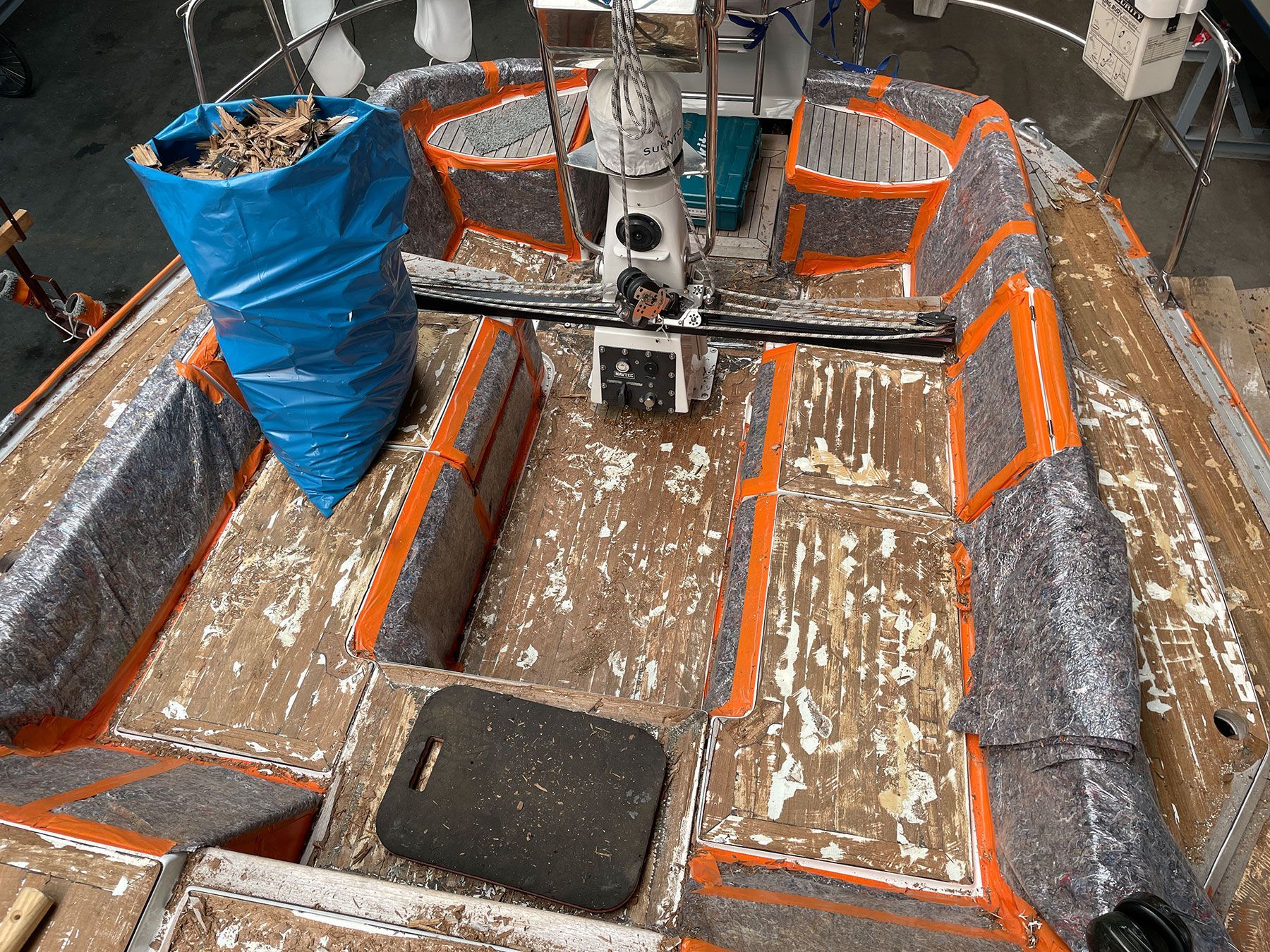 Teakdeck Abriss Swan 40 Teakdeck Abriss Swan 40