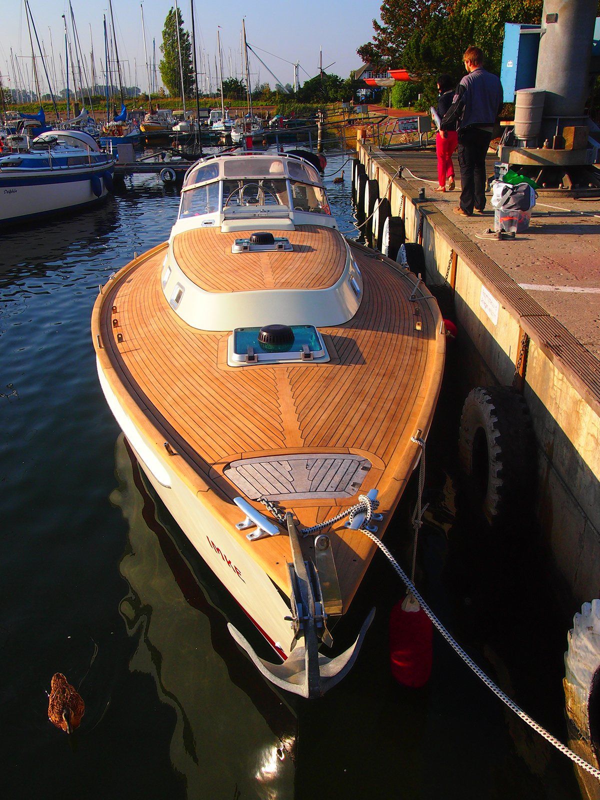 Najad 320 Teakdeck – Mobilerbootsbau