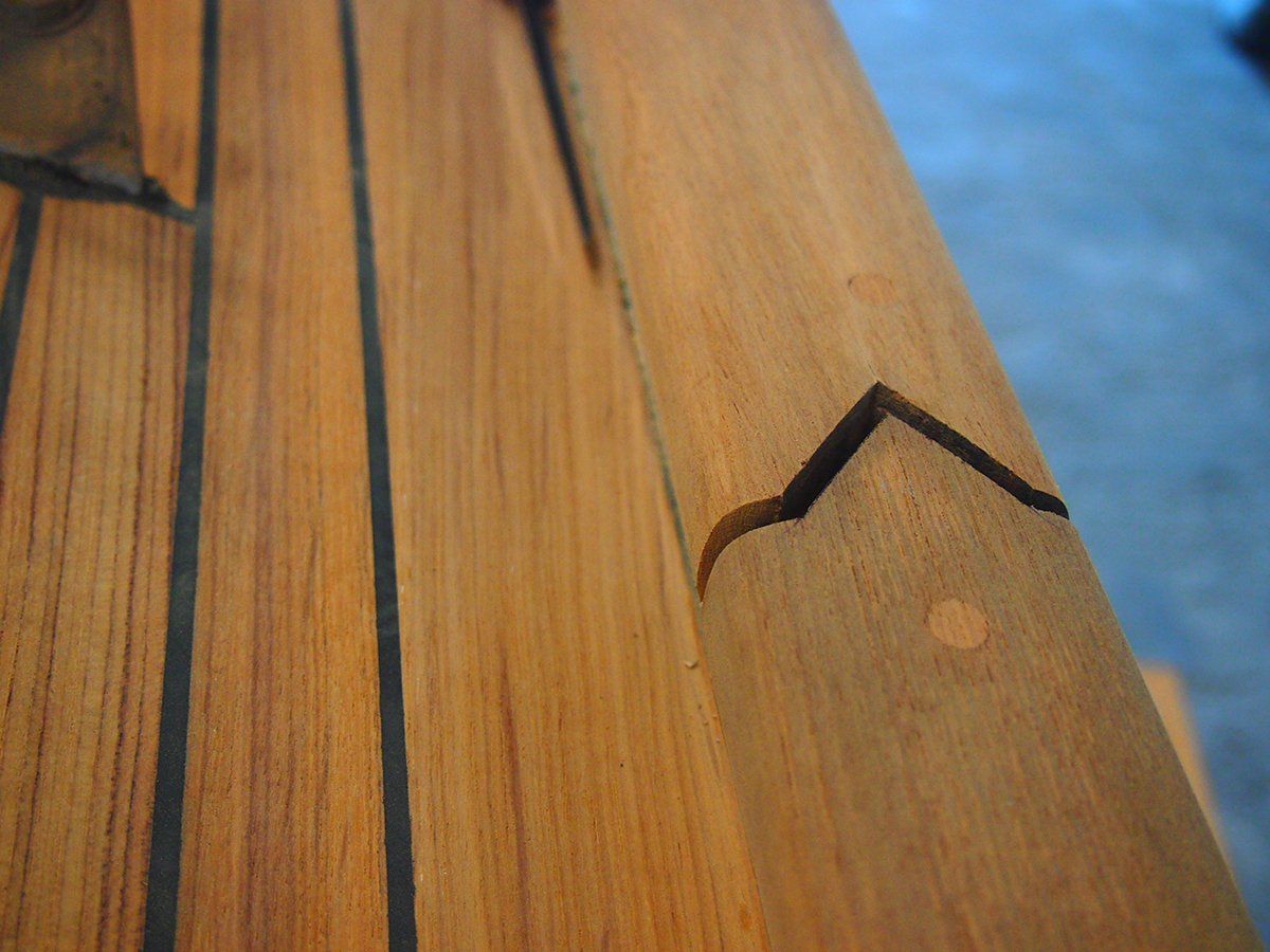 Najad 320 Teakdeck – Mobilerbootsbau