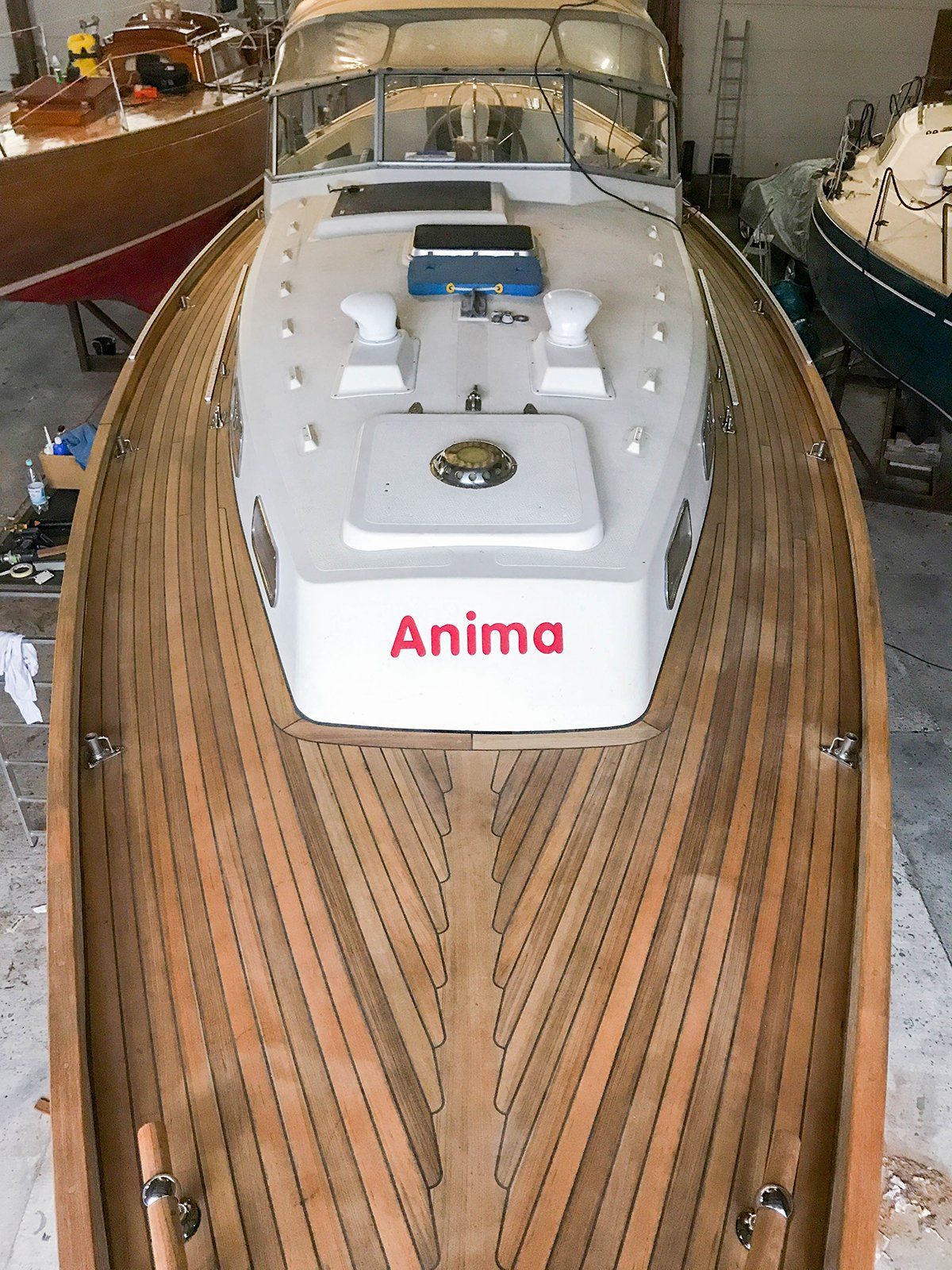 Najad 34 Teakdeck – Mobilerbootsbau