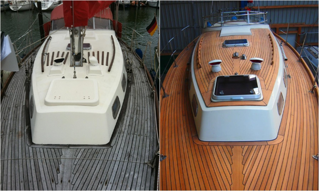 Najad 34 Teakdeck – Mobilerbootsbau