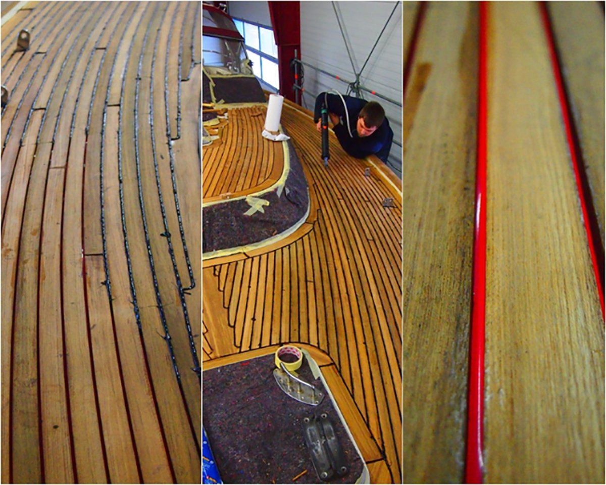 Najad 360 Teakdeck – Mobilerbootsbau