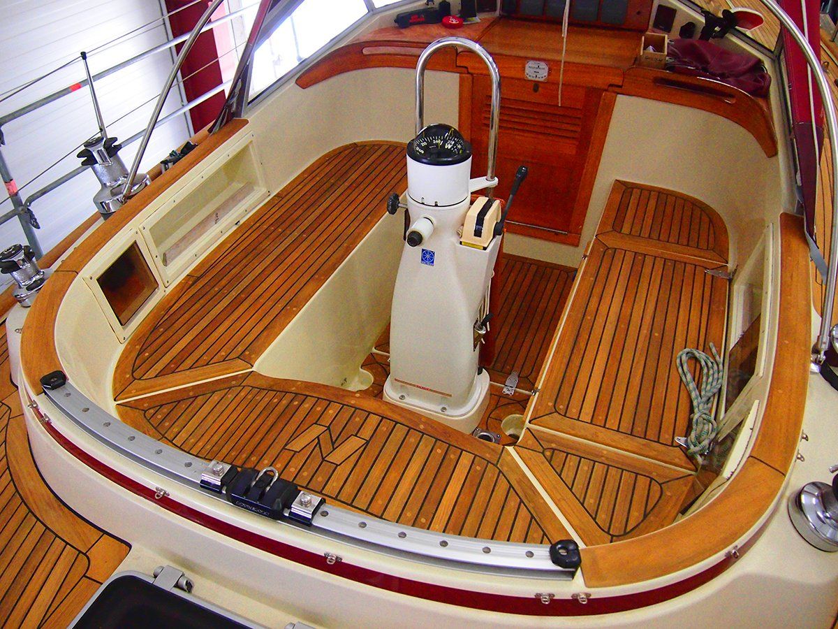 Najad 320 Neues Teakdeck