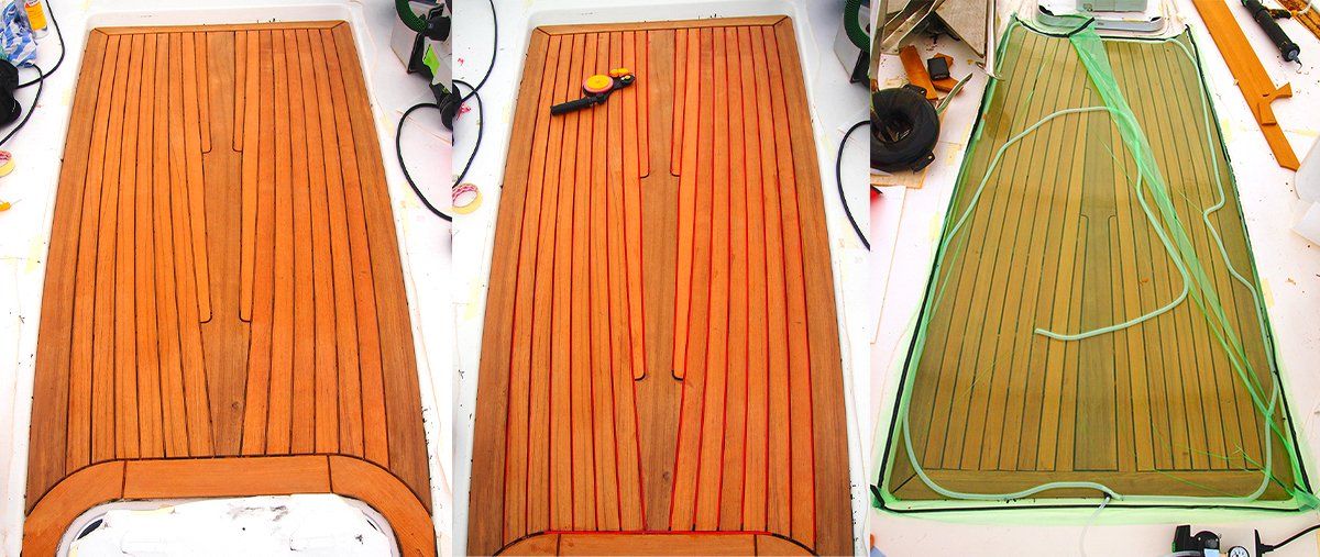 Neptunus 430 Teakdeck – Mobilerbootsbau