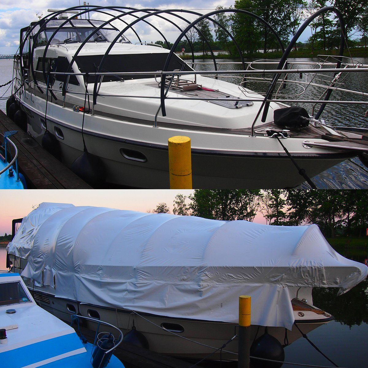 Neptunus 430 Teakdeck – Mobilerbootsbau