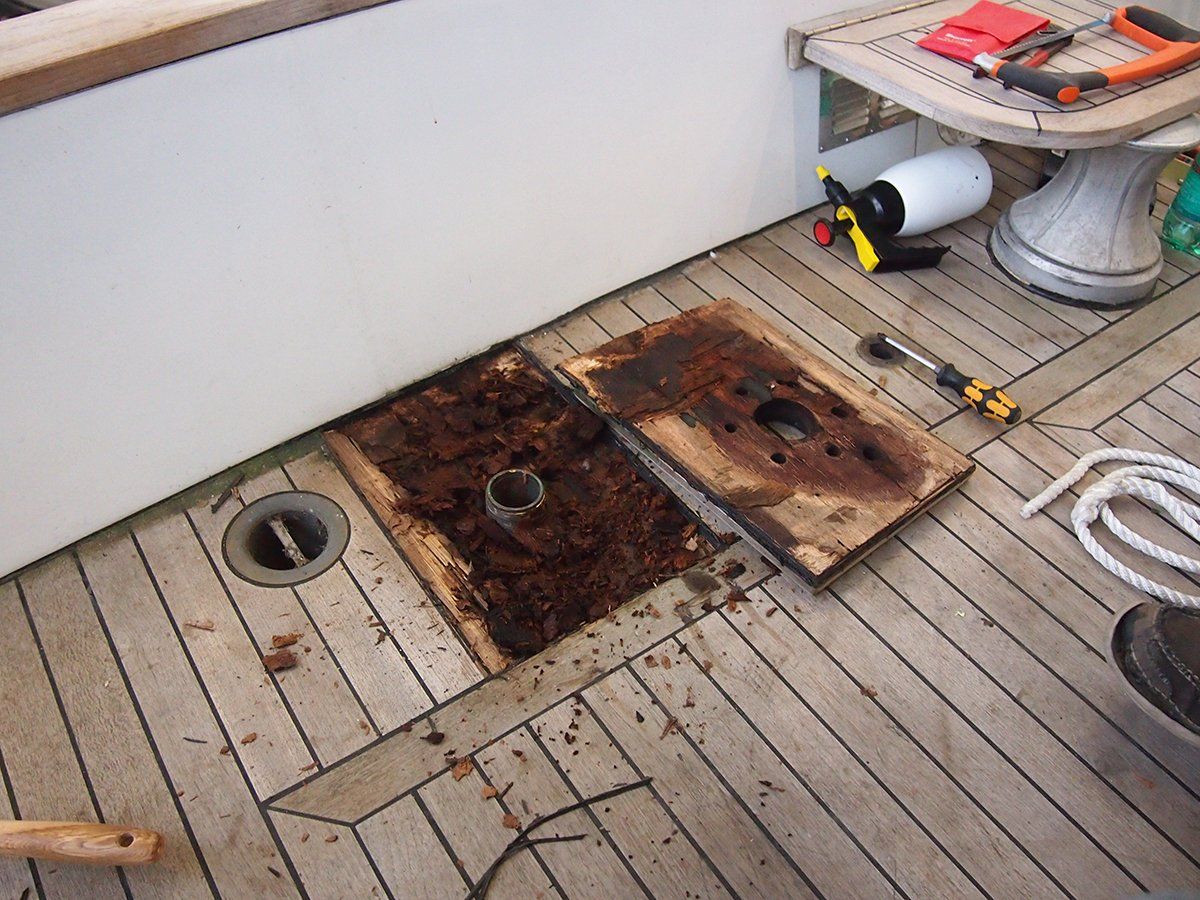 Vertens 17M Teakdeck – Mobilerbootsbau