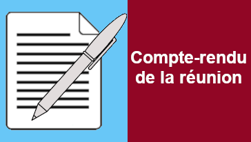 Compte-rendu de la Réunion