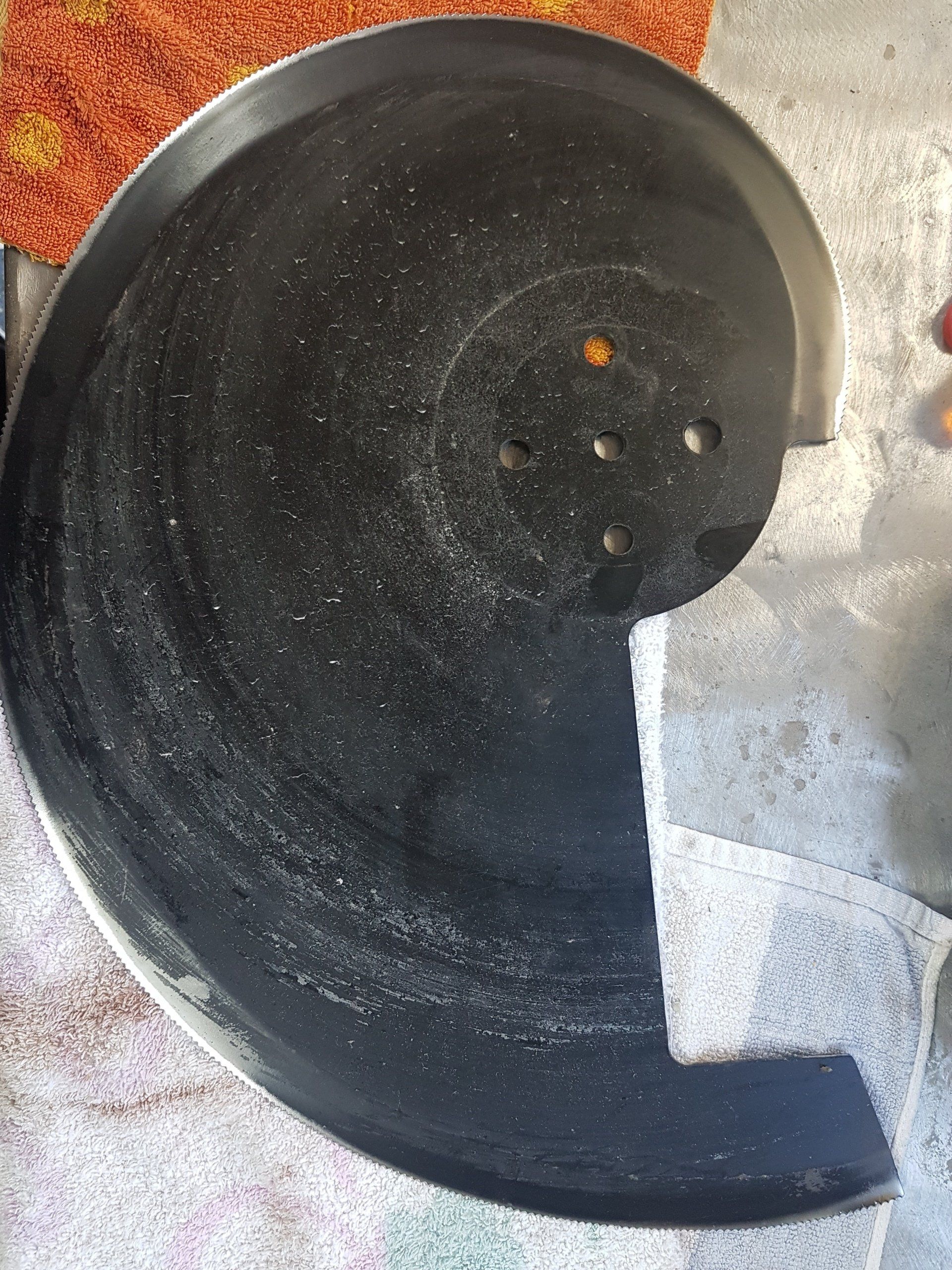 Sichelmesser schleifen