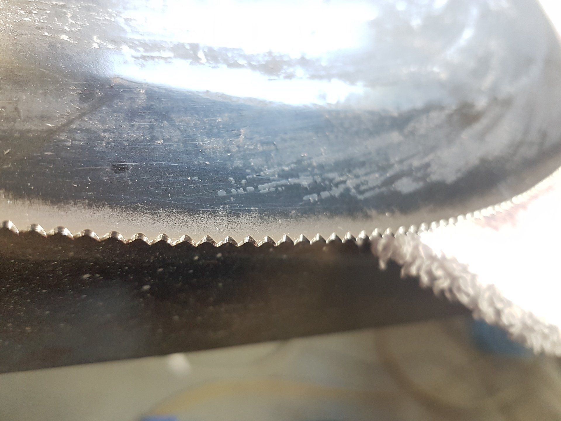 Sichelmesser schleifen